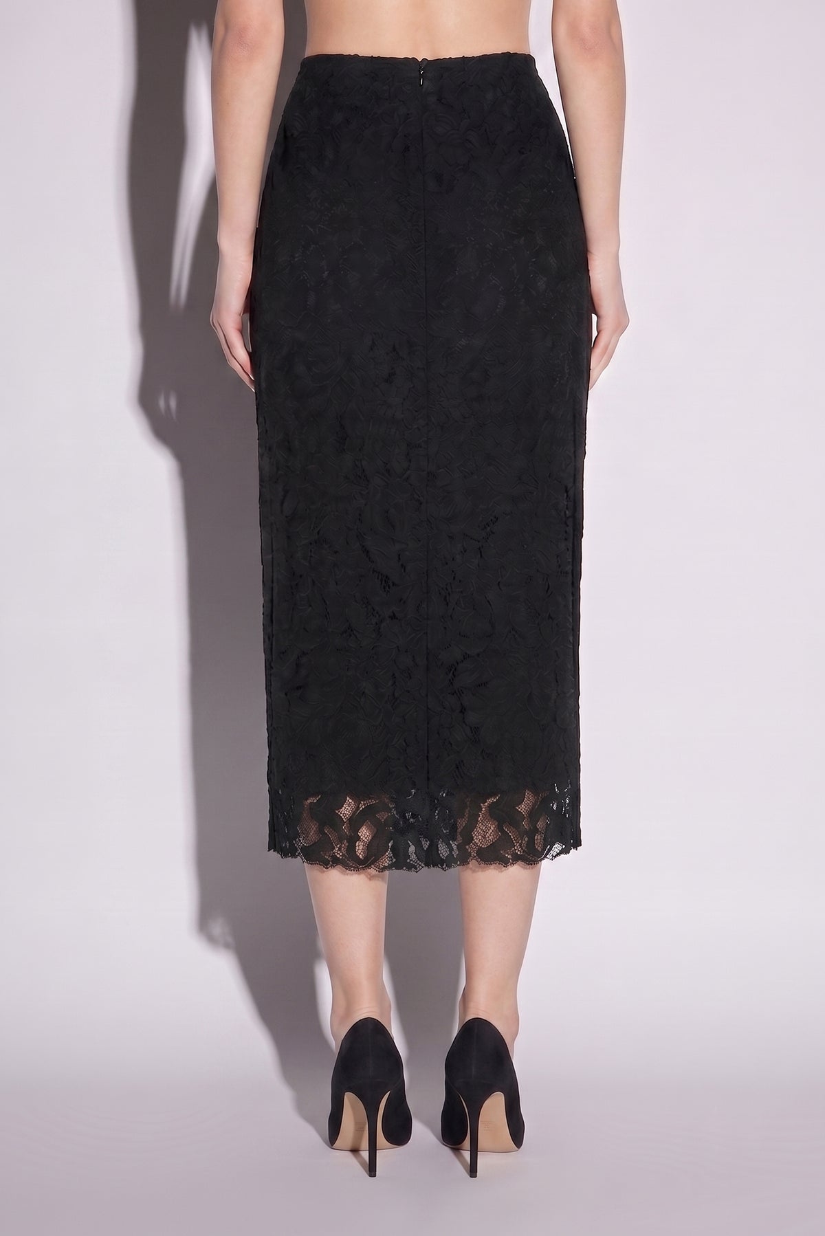 LACE MIDI SKIRT