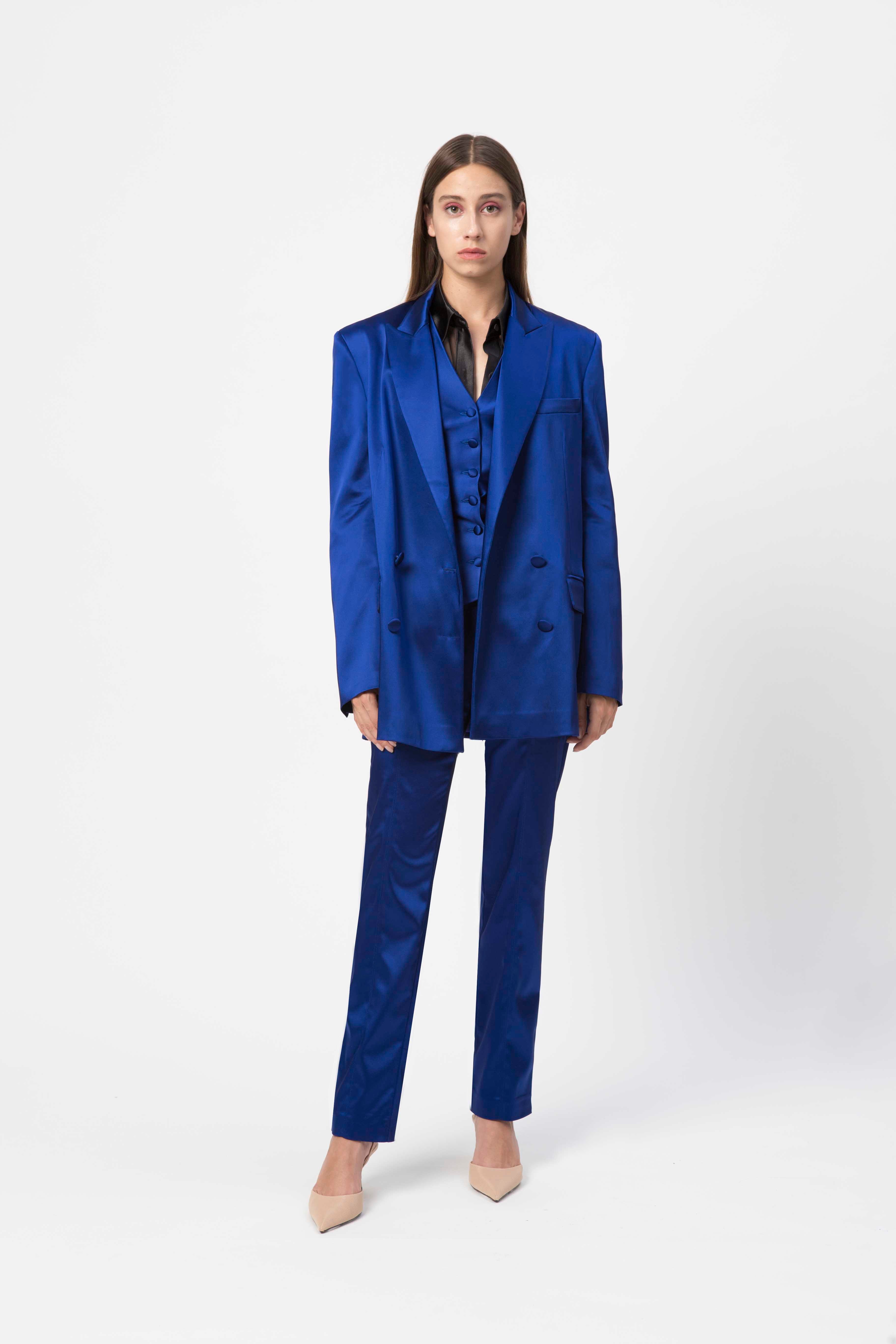 Electra Saten Blazer